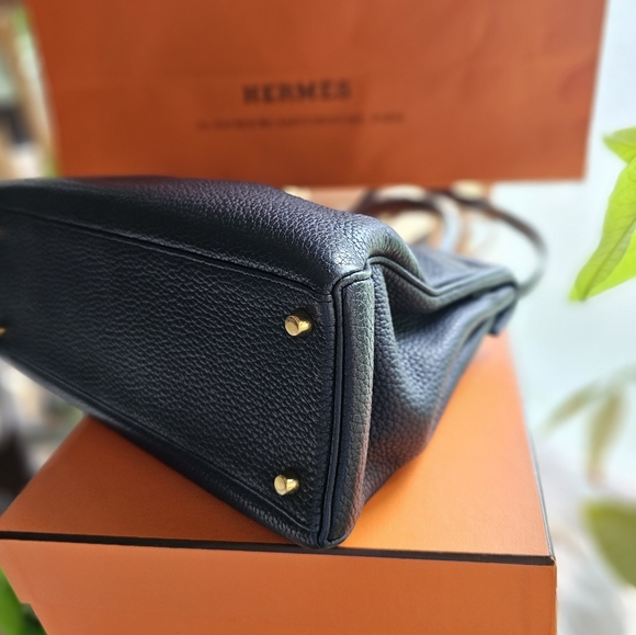 HERMES KELLY BLACK - Picture 12 of 16